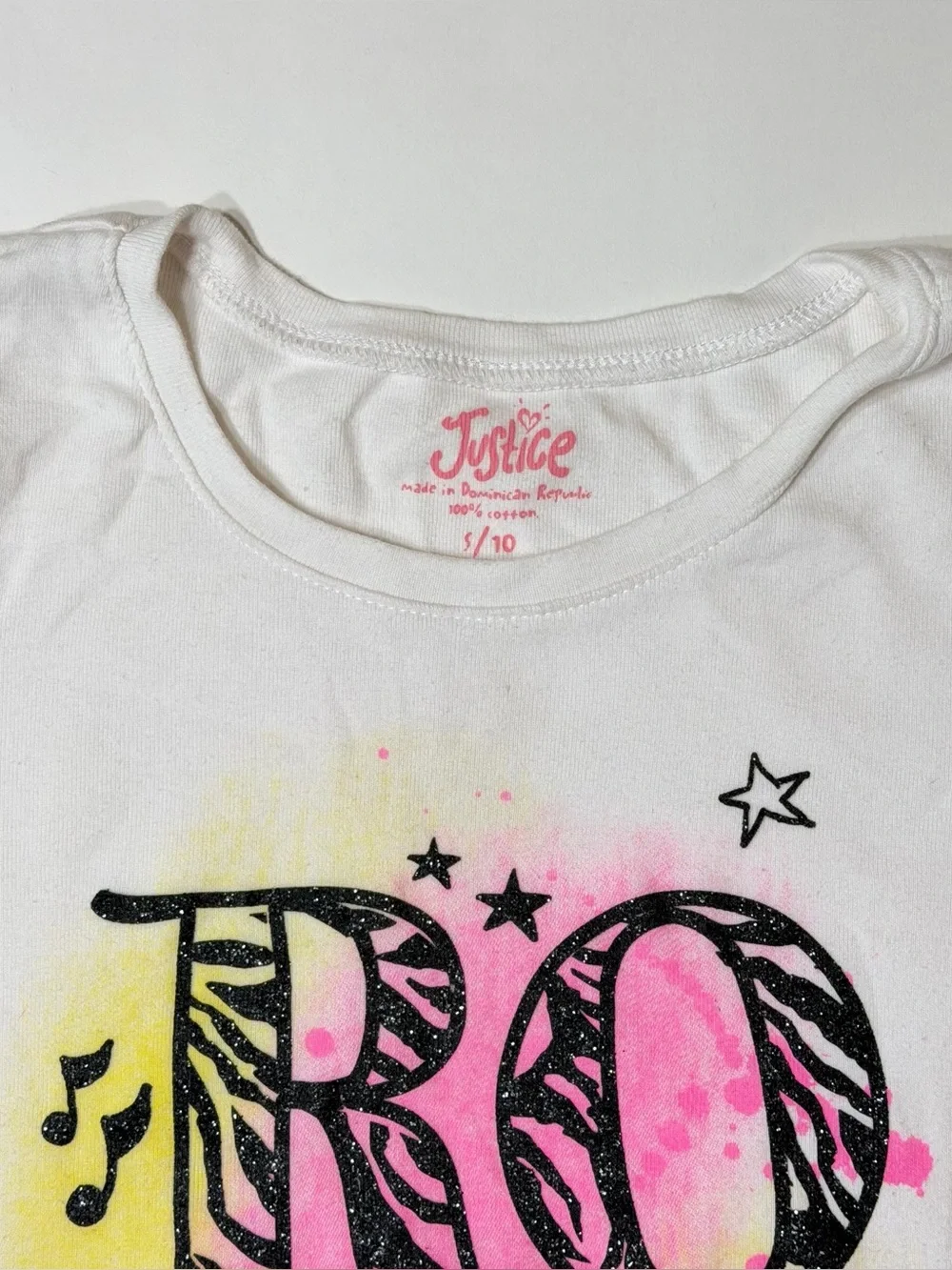 Lot of Justice Tops Girls Size 10 Spring/Summer